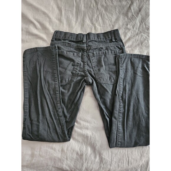 Boys OLD NAVY - Black Skinny Jeans - Size 12 Regular Adjustable Waist - Picture 2 of 7